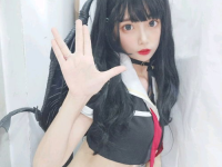 小姐姐cos魔鬼,小姐姐cosplay惊艳再现