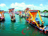 网红彩船,水上流动的时尚秀场