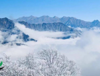 雪霏霏写真,冬日里的清新女神