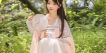 古韵汉服小姐姐,小姐姐演绎千年风情