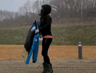 小姐姐户外漫步,邂逅美好——小姐姐户外漫步记